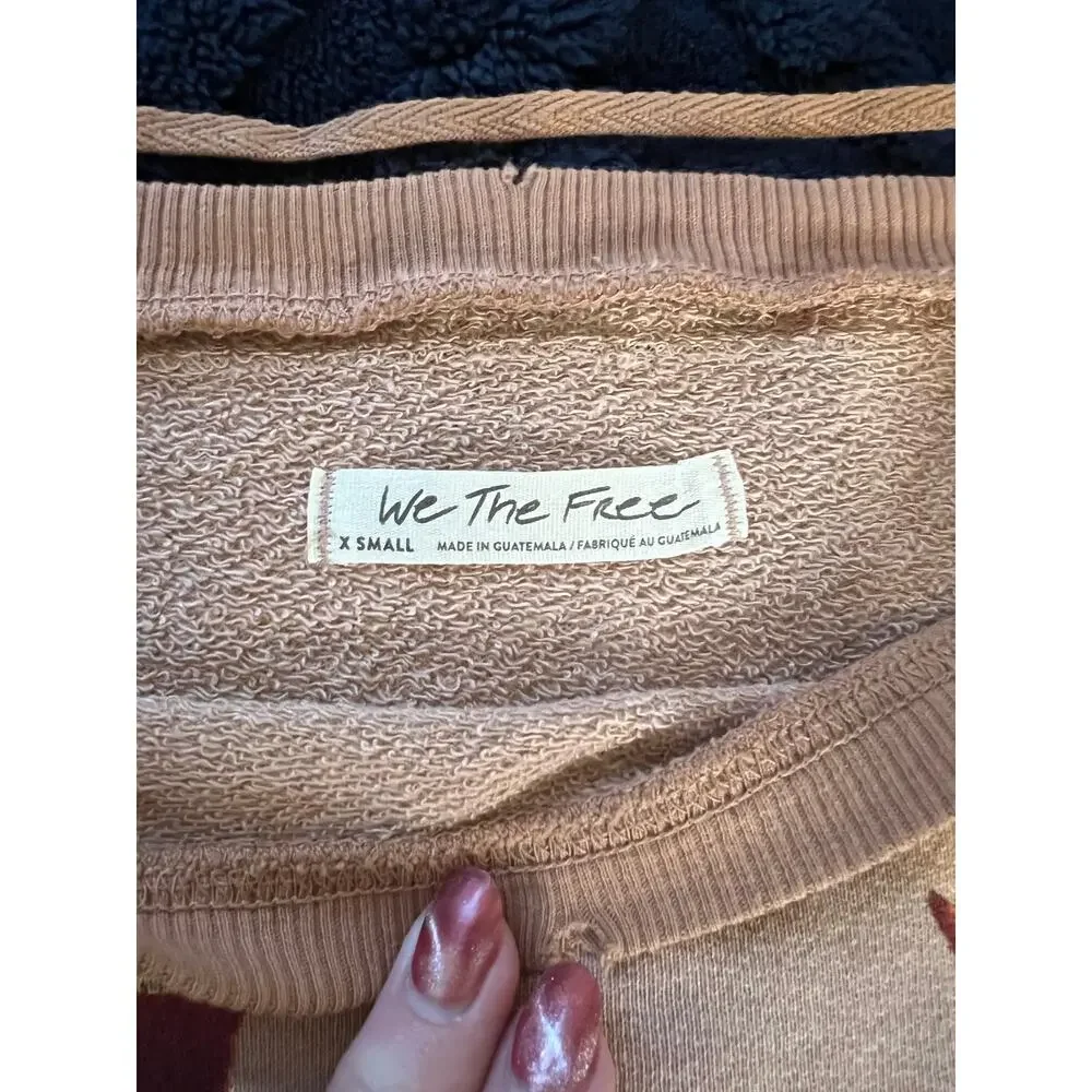 Free People graphic camden sweatshirt - Oversized XS (B20405) - Picture 10 of 10